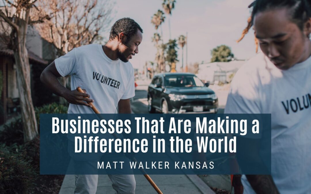 Businesses That Are Making a Difference in the World